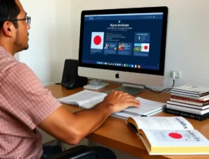 Curso de japonês com material didático é no Instituto Kyoto